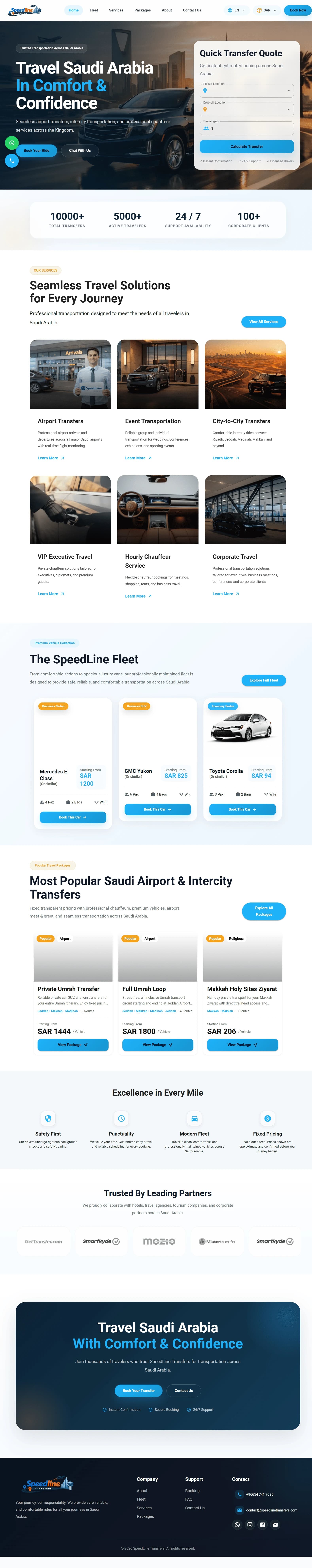 SpeedLine Transfers KSA